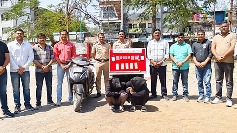 Wardha LCB solved the Samtanagar housebreaking case, arresting 4 criminals from Yavatmal. Police recovered gold, silver, and cash worth 10.41 lakh from the accused.