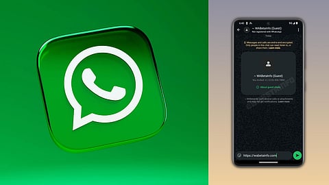 No WhatsApp on your mobile You'll still be able to chat! The 'Guest Chats' feature is on its way