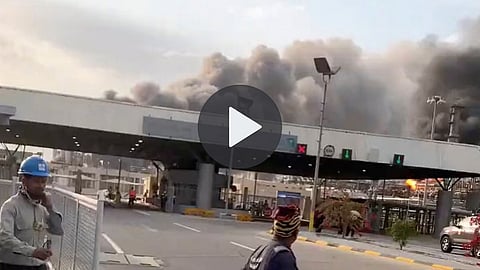worlds biggest oil company targeted iran strikes aramco refinery watch video