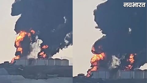 Iran Drone Strike on Oman Salalah Port Targets Oil Tanks Heightening West Asia Tensions