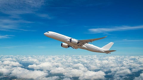 Air India's Boeing 777-300ER (VT-ALL) returns to skies after 6 years. Successful test flight completed at Nagpur AIESL MRO. Ready for international ops.