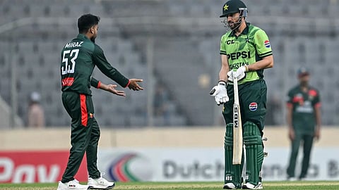 Mehidy Hasan Miraz on Salman Agha RUN OUT
