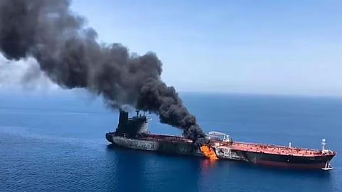 Crisis In Strait Of Hormuz: 3 Cargo Ships Hit By Projectiles, Oil Supply At Risk Globally