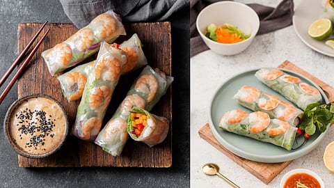 High Protein Summer Rolls For Weight Loss