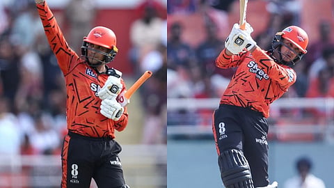 Abhishek Sharma scored 50 in just 18 balls