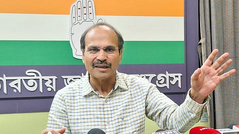 Adhir Ranjan Chowdhury slams BJP-TMC, calling I-PAC a 'paid friend'.