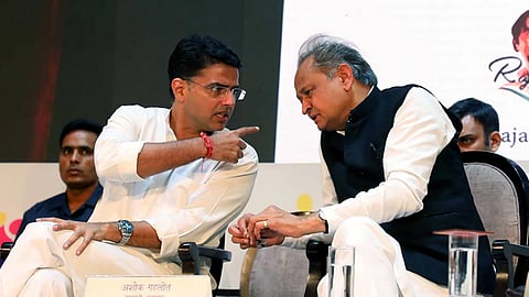 ashok gehlot statement sachin pilot leaving congress bjp radha mohan das agarwal manesar rebellion updates