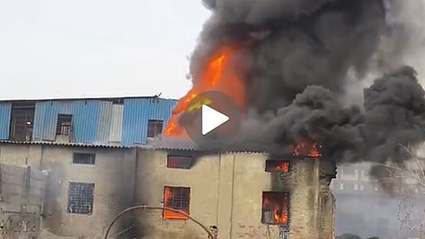 Bhiwandi Chemical Factory Fire Video