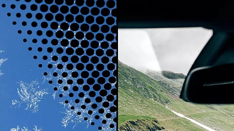 Black Dots on Car Windows work for car Car Windscreen Dots