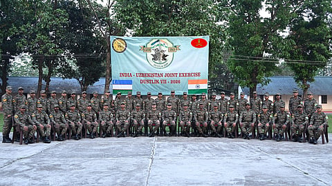 Dustlik 7th Edition, India-Uzbekistan Joint Millitary Excercise