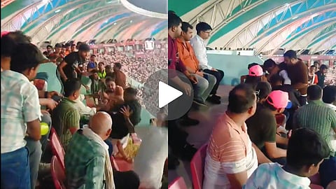 Ekana Stadium Fight Video
