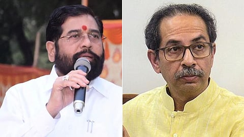 Eknath Shinde Uddhav Thackeray