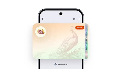 copy of your Aadhaar anymore new feature has been added to Google Wallet Aadhaar