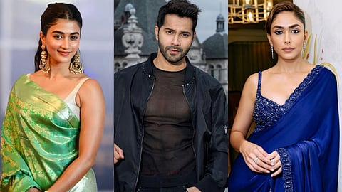 Varun Dhawan, Mrunal Thakur and Pooja Hegde Film Hai Jawani Toh Ishq Hona Hai
