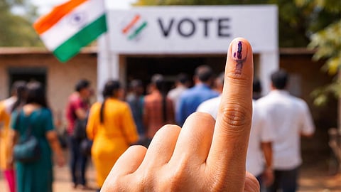 There is no provision for party symbols in the Haryana local body elections; nevertheless, candidates are contesting on party symbols