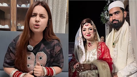 Kanika Sharma Saqib Saifi Marriage interfaith controversy India influencer trolling