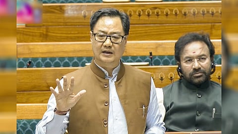 Kiren Rijiju Letter To Congress President