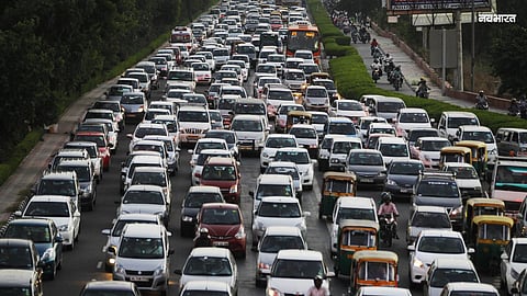 A Deluge of Vehicles on Nashik's Roads: The Count Surpasses 2.4 Million, Will the City's Momentum Come to a Halt?