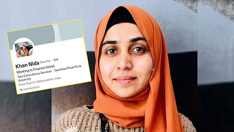 nashik tcs case religious conversion nida khan hr manager teach how to wear a burqa