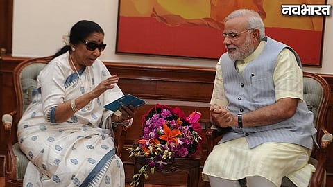 PM Modi Tribute Asha Bhosle