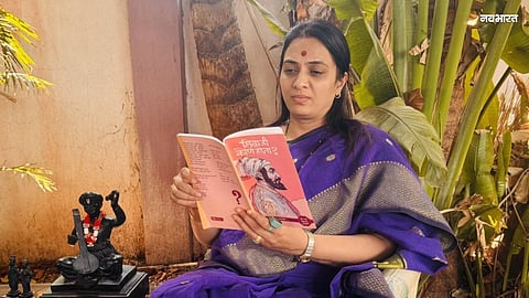 "When destruction looms over a man, his conscience dies first"—Rohini Khadse gives MLA Sanjay Gaikwad a piece of her mind.