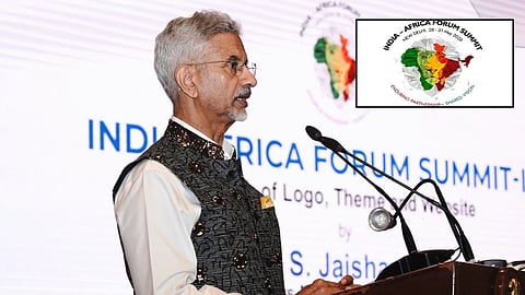 4th India-Africa Forum Summit: Dr. Jaishankar Unveils Logo—Discover Why the 'IA Spirit' Theme is Special