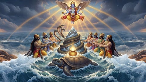 Mystery of the Samudra Manthan Mountain Did the 14 Treasures Emerge