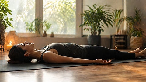 Shavasana for Stress
