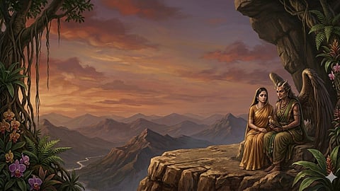 Demoness Became a Mother in Ravana Lanka Sita Address Trijata as Mother