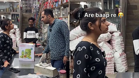 A funny bargaining video of a girl and shopkeeper is going viral on Instagram.