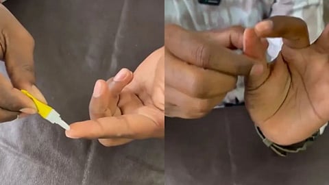 A viral video claims salt can help separate fingers stuck with Feviquick.