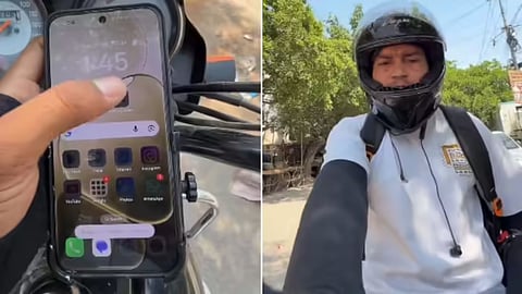 A viral video highlights the struggles of a bike taxi rider working in extreme heat and low fares.