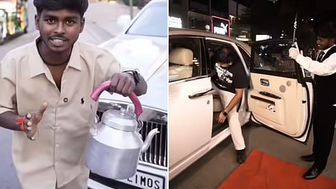 A unique ₹1000 tea experience inside a Rolls-Royce goes viral on social media.