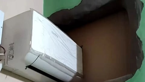 A hack to cool two rooms with one AC went viral on social media.