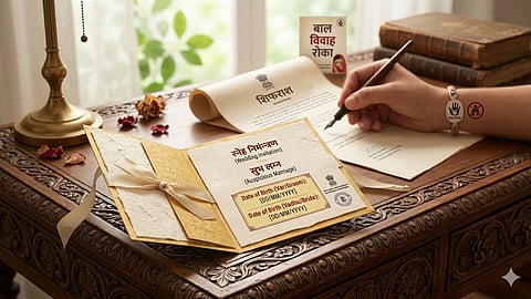 Wedding Card Date of Birth Rule