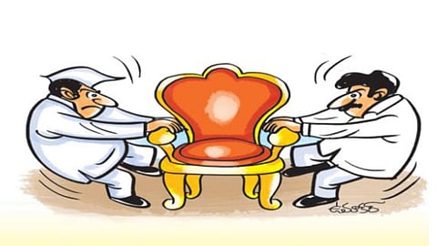 High-stakes drama in Chandrapur Municipal Corporation over Zone Chairman elections. BJP-Sena vs Congress battle intensifies amidst internal factionalism.
