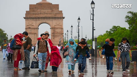 delhi rain today