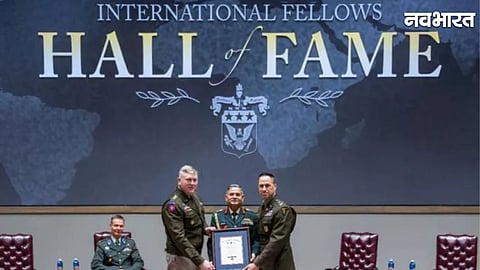 Indian Army Chief Upendra Dwivedi Inducted Into US Army War College Hall Of Fame