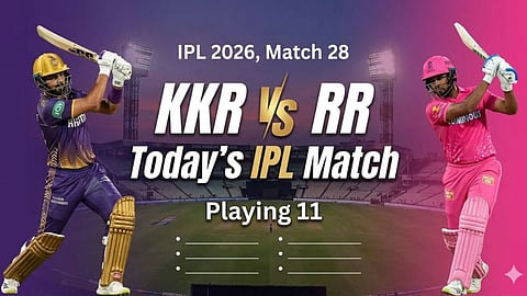 Kolkata Knight Riders vs Rajasthan Royals