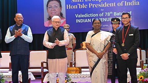 President Droupadi Murmu addressed the 78th batch of the NADT in Nagpur. She advised tax officials to uphold honesty and sensitivity, and to embrace modern technology.