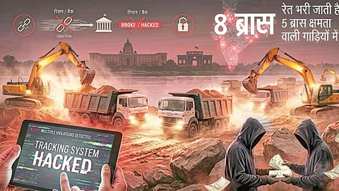 Affordable Sand Scheme Fails in Nagpur: Illegal Mining Continues Despite Digital Surveillance; Questions Raised Over the System
