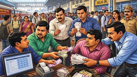 E-Ticket Black Marketing Racket Busted in Nagpur: Railways Seizes 67 Tickets and Exposes the Racket