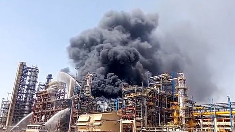 HPCL probe reveals pressure gauge leakage as the cause of fire at Pachpadra refinery.