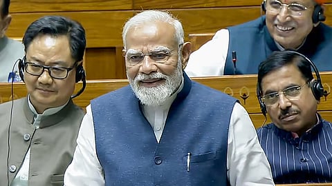 PM Modi Lok Sabha Speech On Nari Shakti Vandhan Adhiniyam