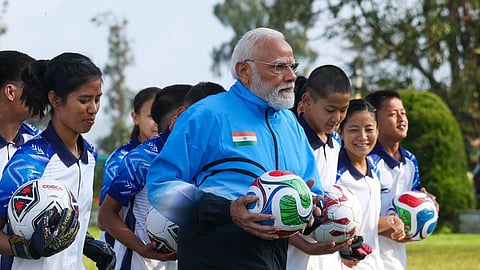 pm modi in sikkim