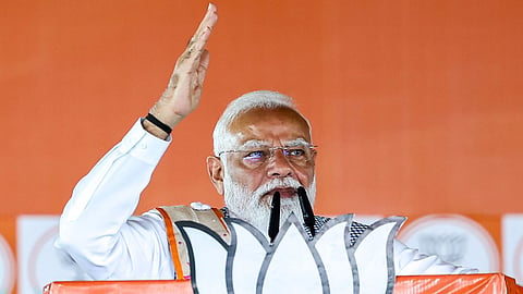 PM Modi writes a heartfelt letter in Bengali on the last day of campaign, sharing his spiritual experience.