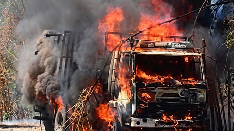 Yeola: U-turn in Highway Truck Fire Incident; Driver Recants Statement Following Police Allegations, Investigation Takes a New Twist