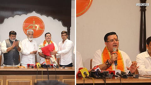 Former MP Anand Paranjpe returns to the Shiv Sena after 14 years; resigns from the NCP and joins the Shinde faction
