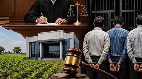 Bhopal Special Court Sentences Four Bank Officials To Three Years Jail In 21 Year Old Farmer Land Auction Corruption Case