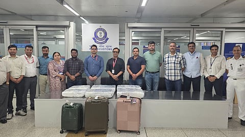 Delhi Airport Customs Seizure